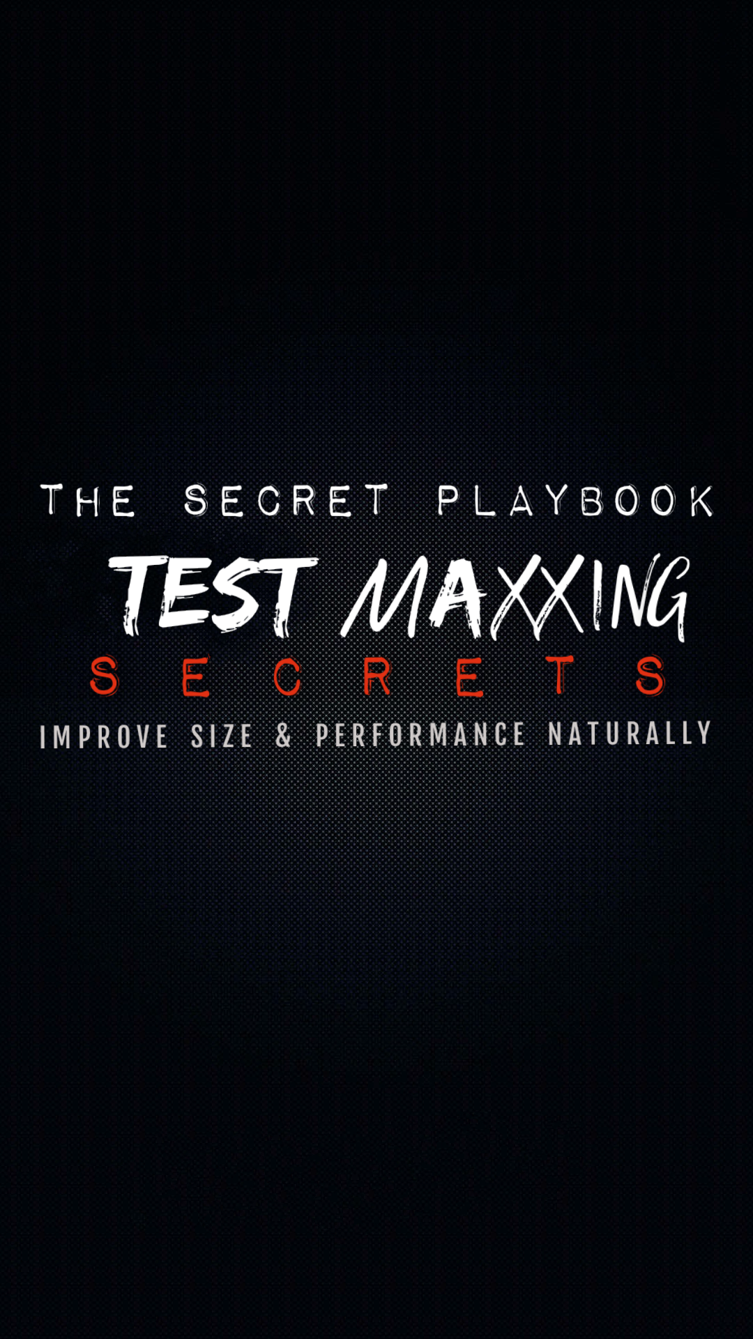 NEW The Secret Playbook - Meat Maxxing secrets